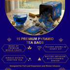 Blue Sapphire Butterfly Pea Bliss Tea – Color-Changing Herbal Tea