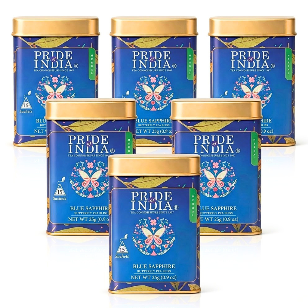 Blue Sapphire Butterfly Pea Bliss Tea – Color-Changing Herbal Tea