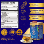 Blue Sapphire Butterfly Pea Bliss Tea – Color-Changing Herbal Tea