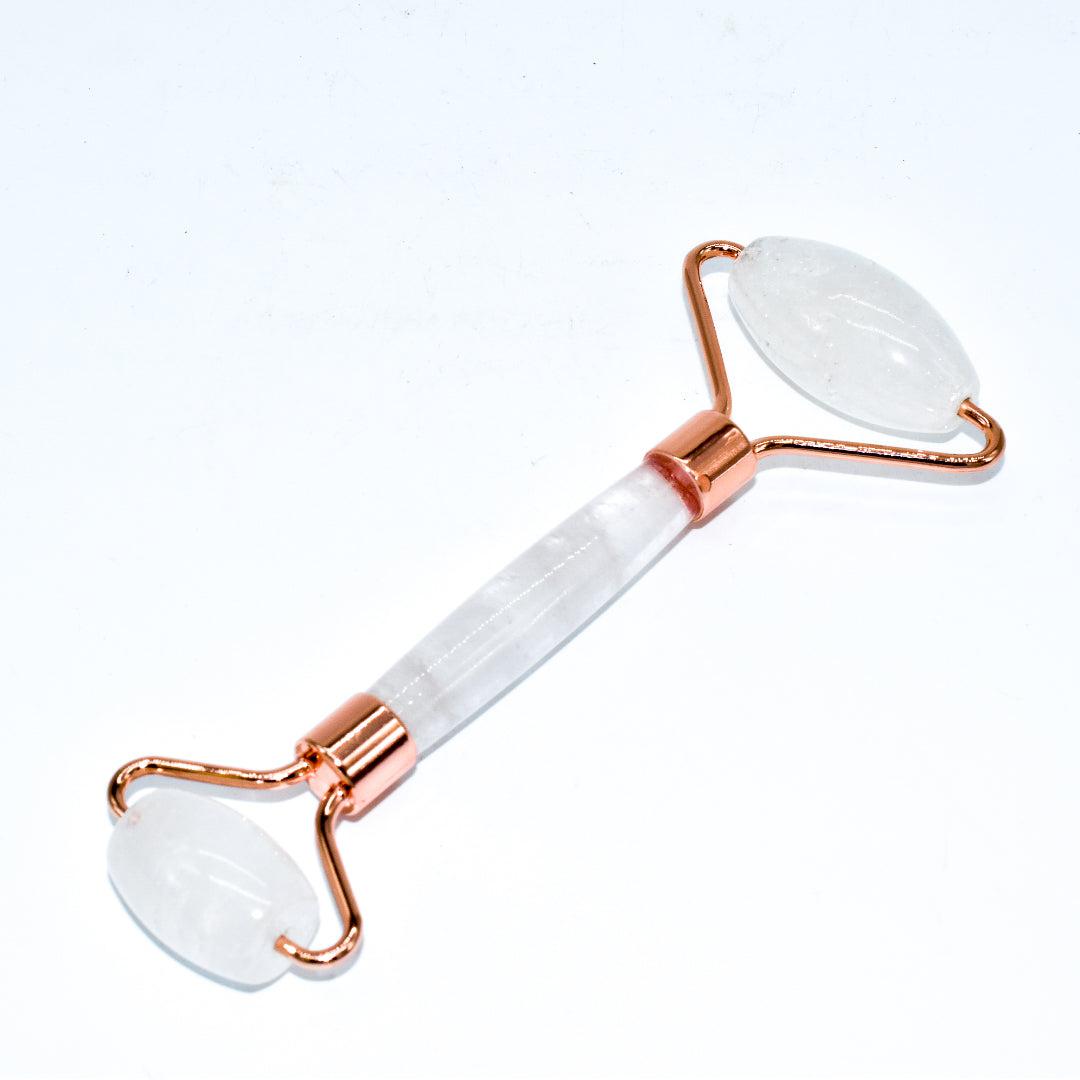 Copper & Crystal Face Roller – Facial Massager for Glow & Lymphatic Drainage