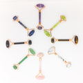 Copper & Crystal Face Roller – Facial Massager for Glow & Lymphatic Drainage