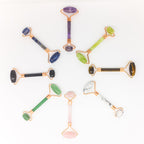 Copper & Crystal Face Roller – Facial Massager for Glow & Lymphatic Drainage