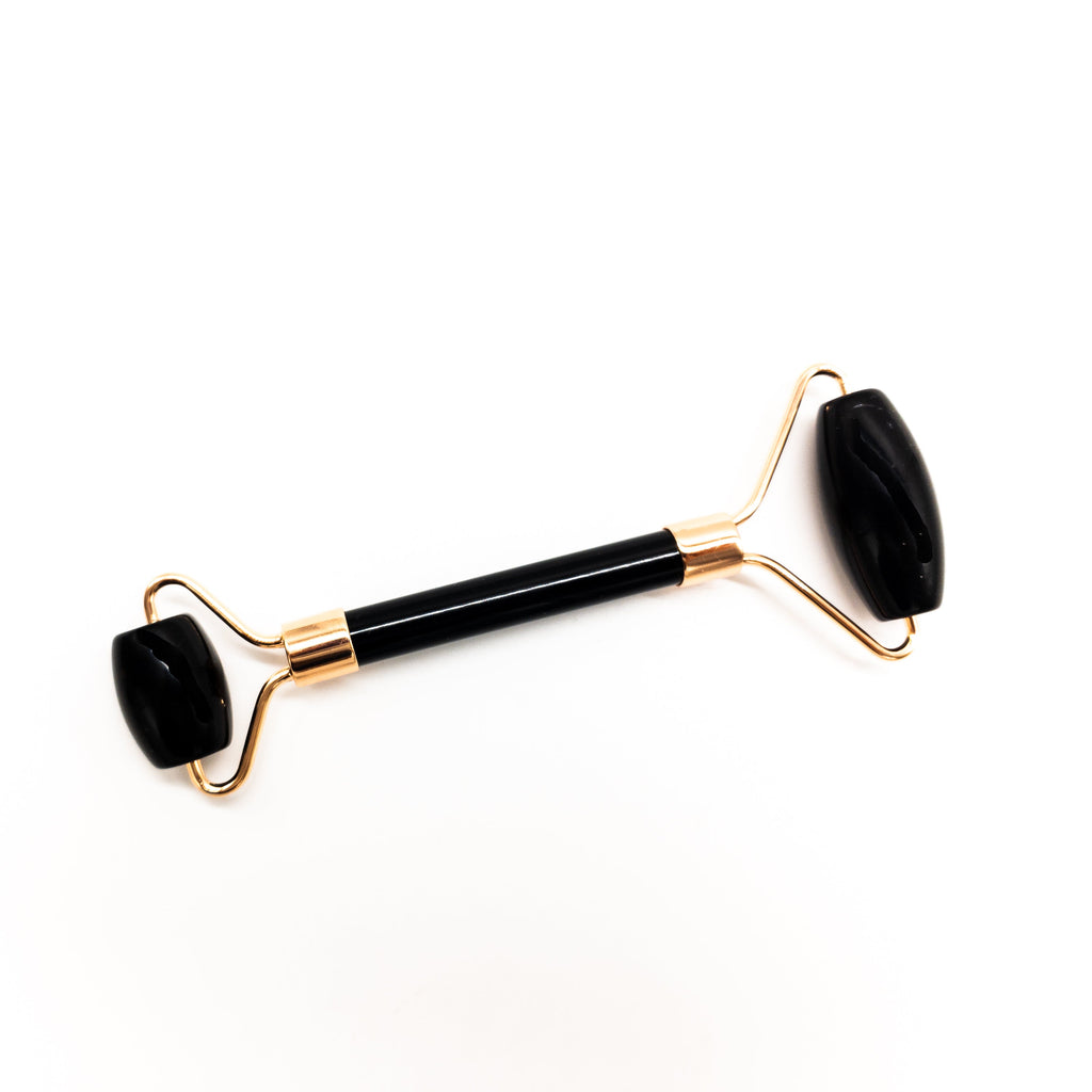 Copper & Crystal Face Roller – Facial Massager for Glow & Lymphatic Drainage