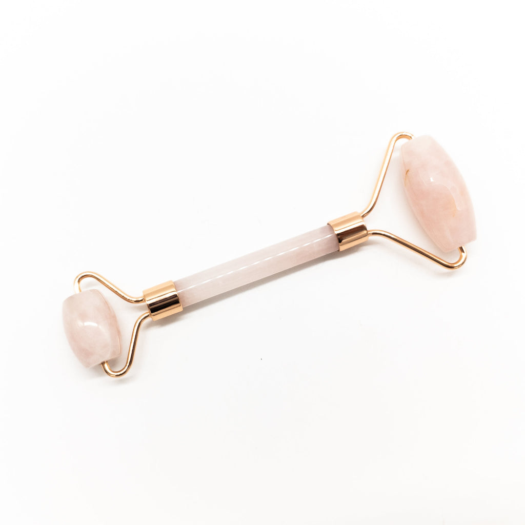 Copper & Crystal Face Roller – Facial Massager for Glow & Lymphatic Drainage
