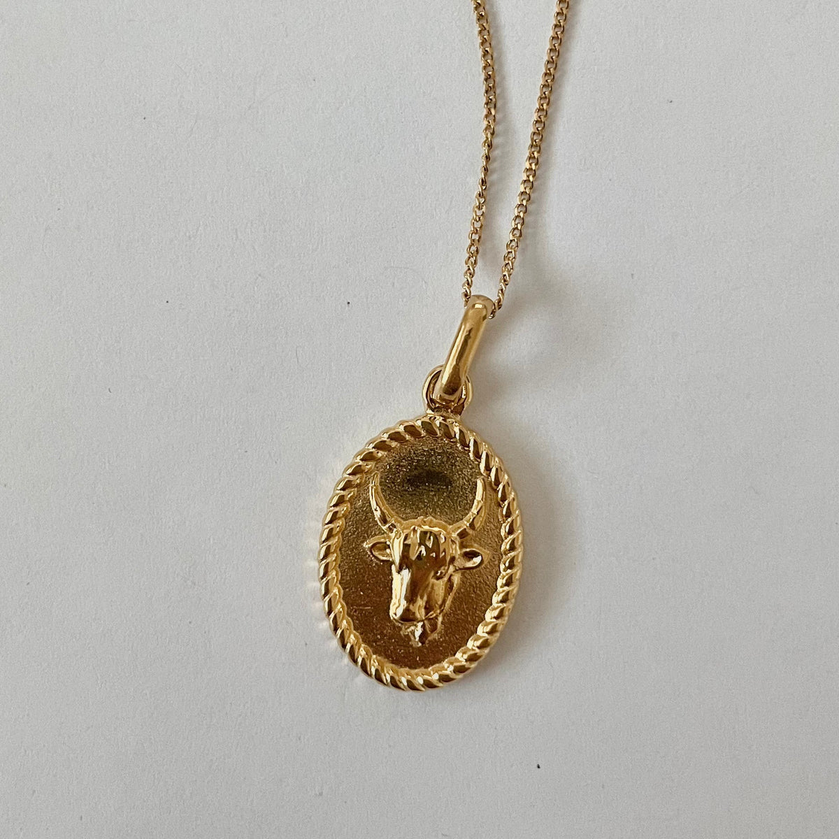 Zodiac Necklace – Gold | Personalized Star Sign Jewelry