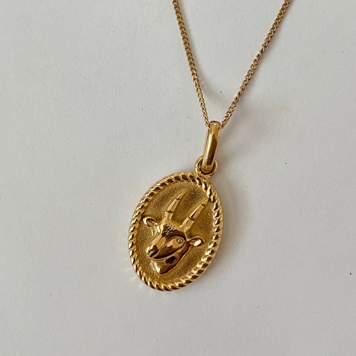 Zodiac Necklace – Gold | Personalized Star Sign Jewelry