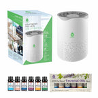 Pursonic Air Purifier with 6-Pack Premium Essential Oils Collection - Lunora Bloom lunorabloom#