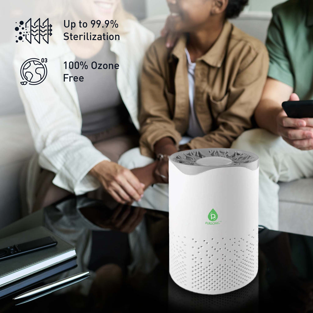 Pursonic Air Purifier with 6-Pack Premium Essential Oils Collection - Lunora Bloom lunorabloom#